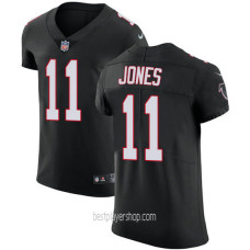 Julio Jones Black Jersey Bestplayer Mens Elite #11 Atlanta Falcons Alternate Vapor